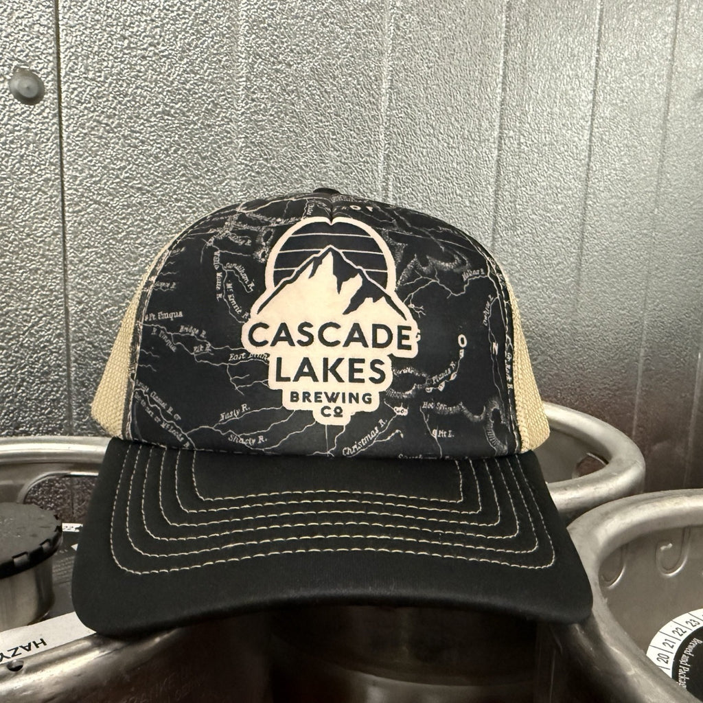 Topo Foam Cap Black/Tan