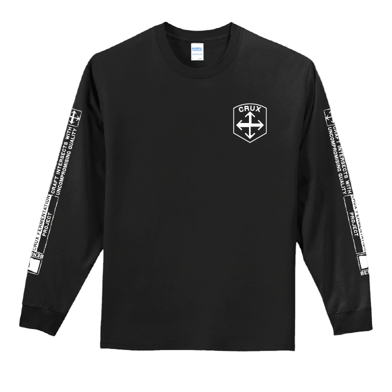 Crux Long Sleeve Tee | Black