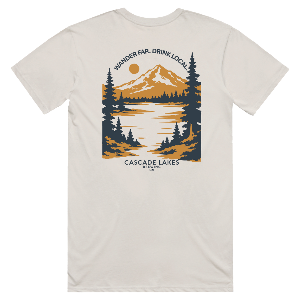 Wander Far. Drink Local. Tee