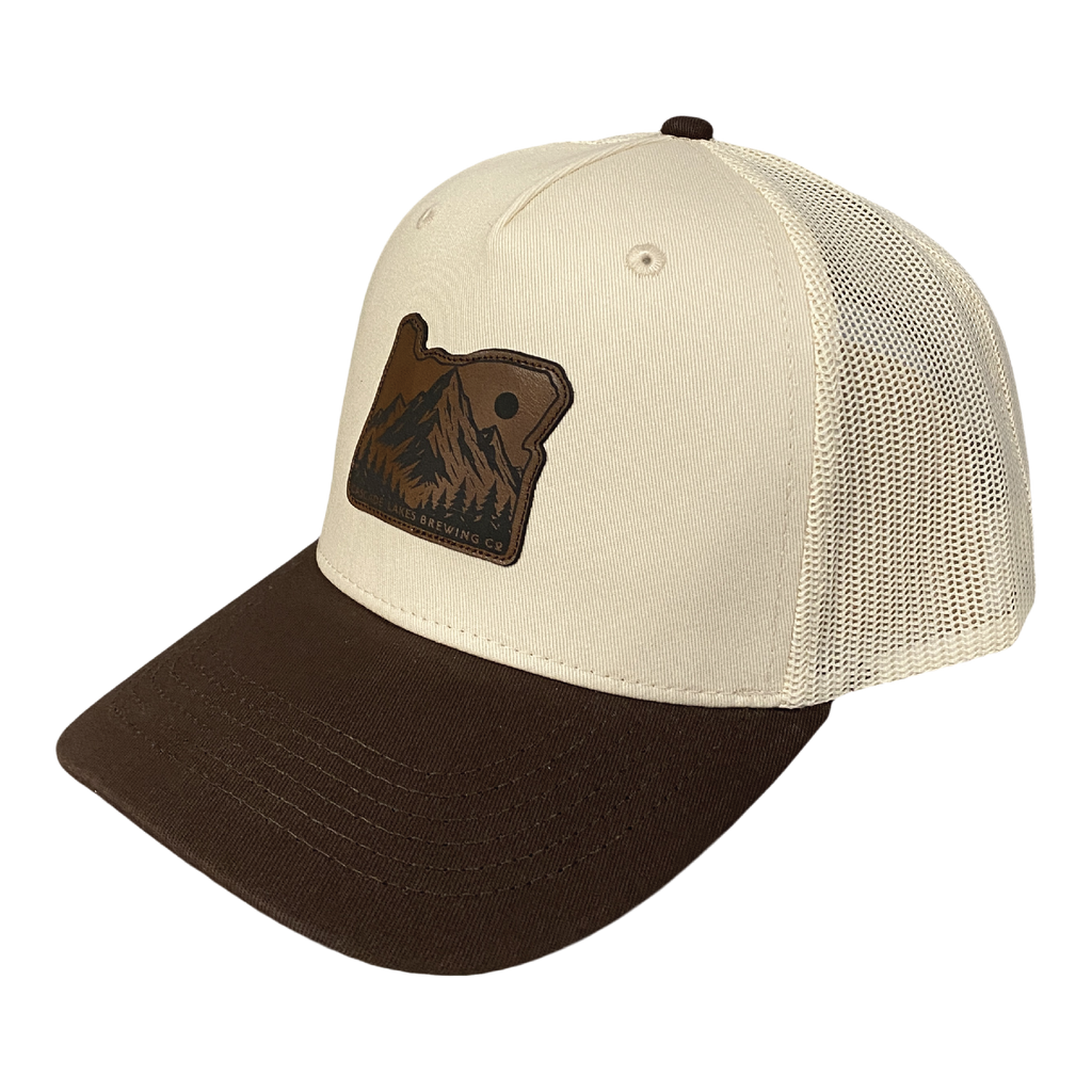 State Leather Patch Cap