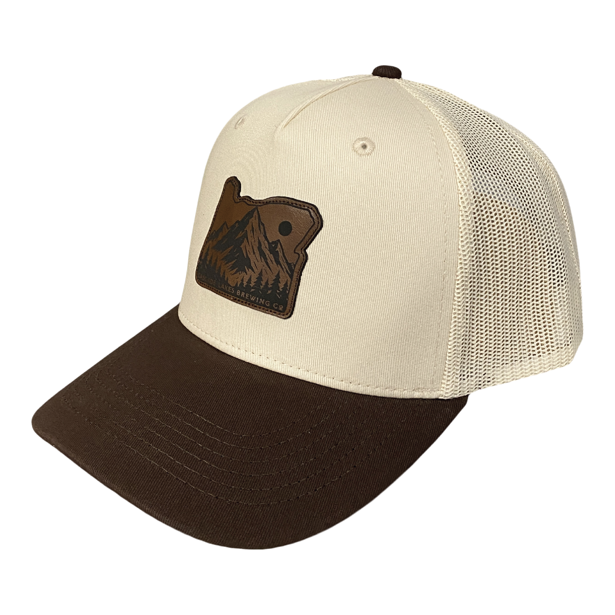 State Leather Patch Cap