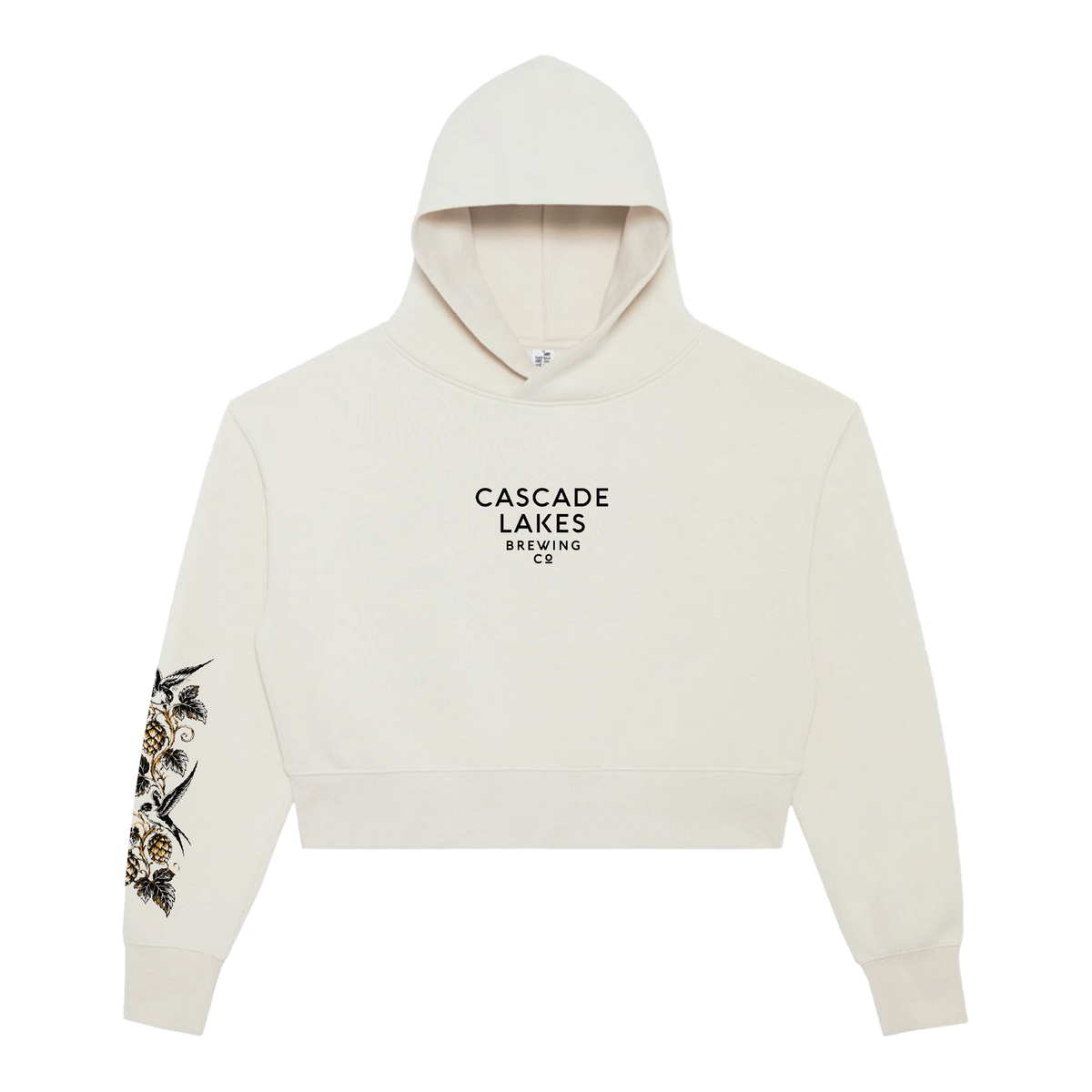 Cascade Lakes Women's Relaxed Crop Hoodie
