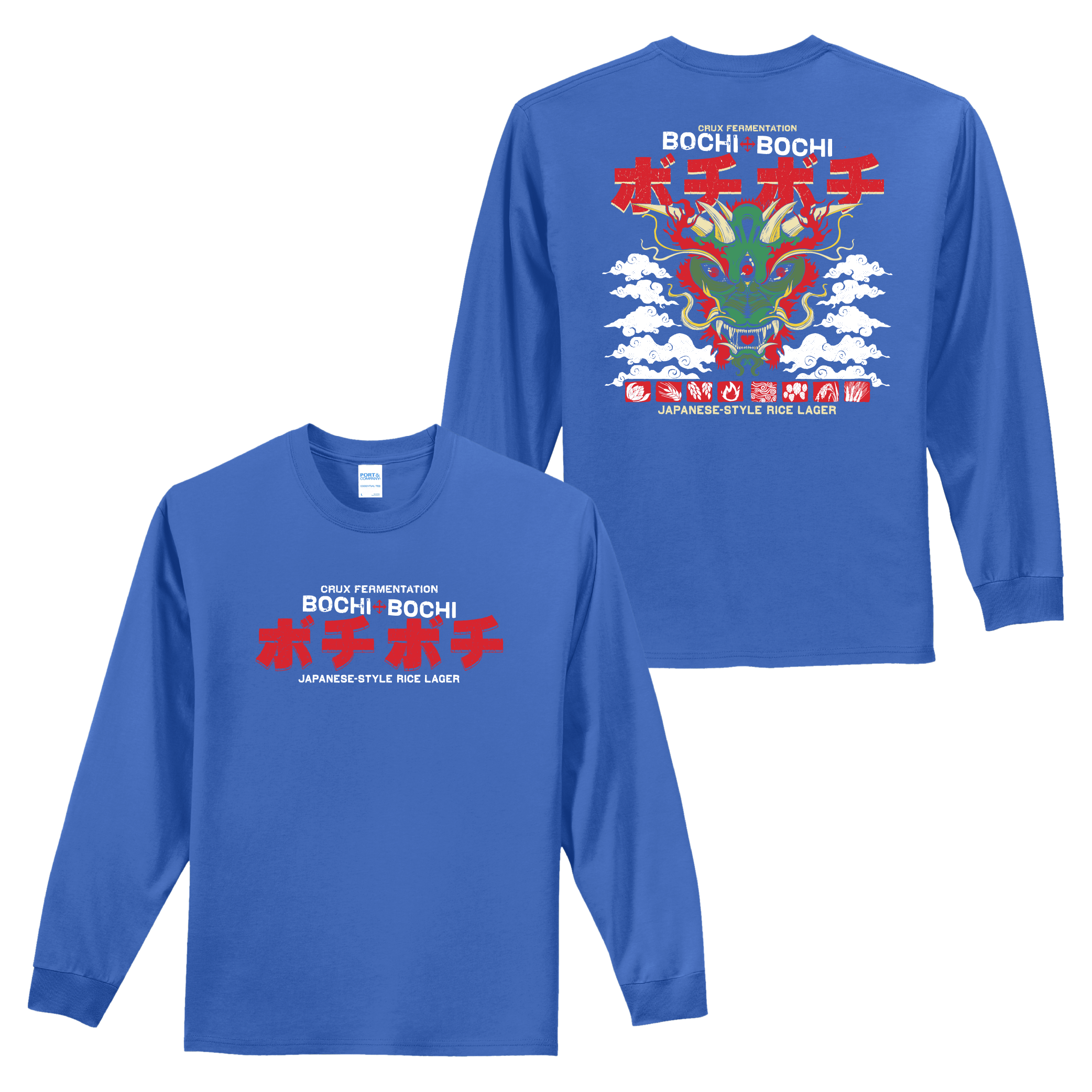 Bochi Bochi Long Sleeve T | Royal