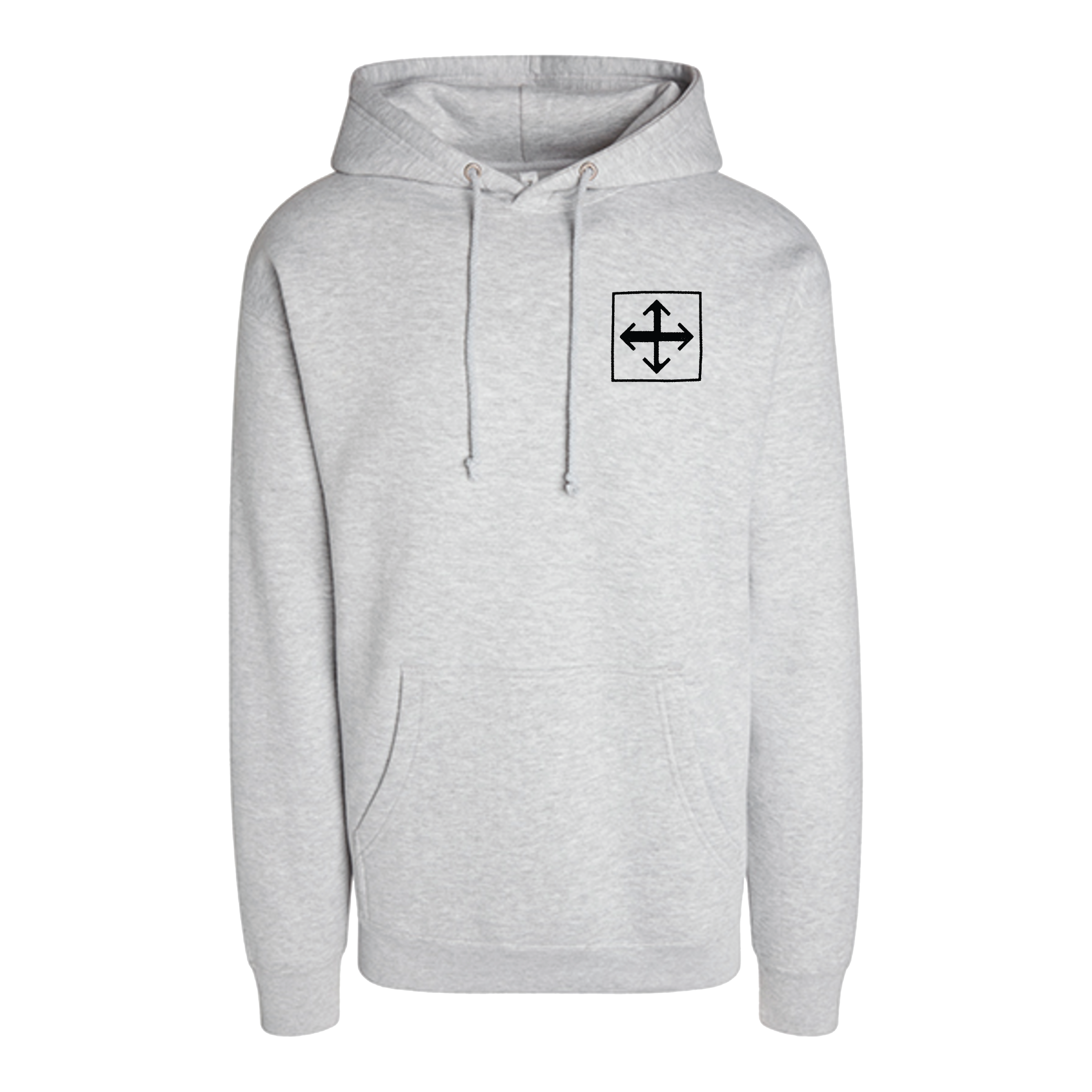 Heather Grey Crux Hoodie
