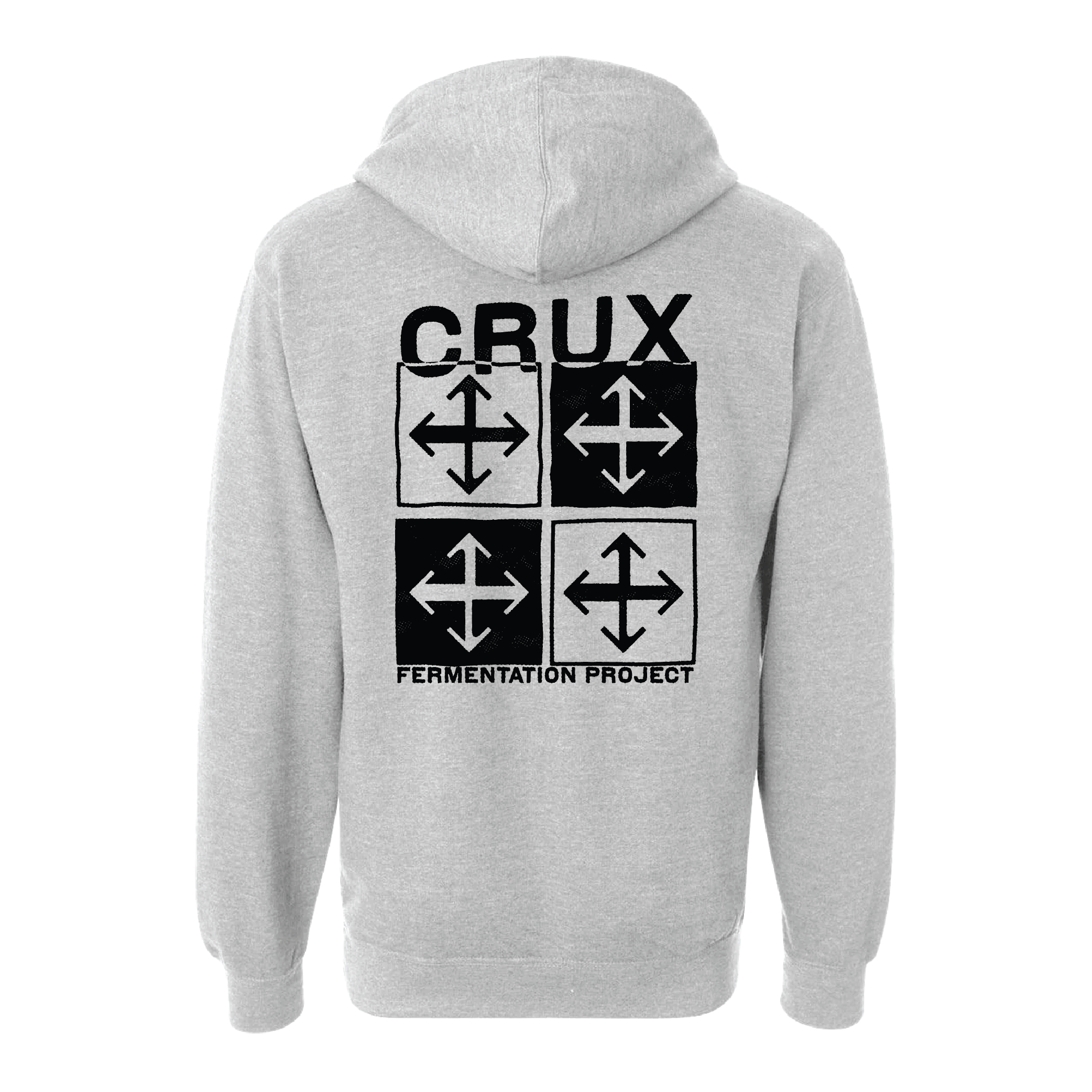 Heather Grey Crux Hoodie