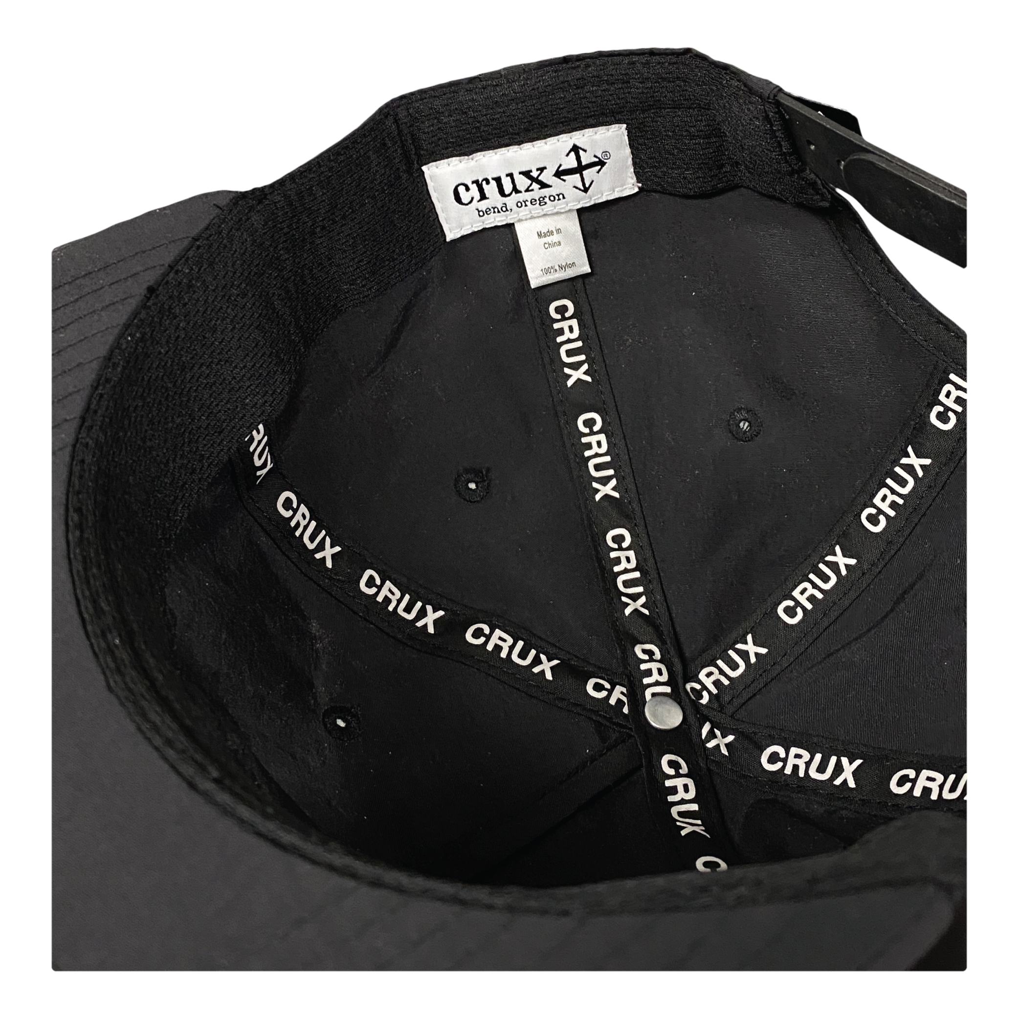 Nylon Cap with Woven Patch