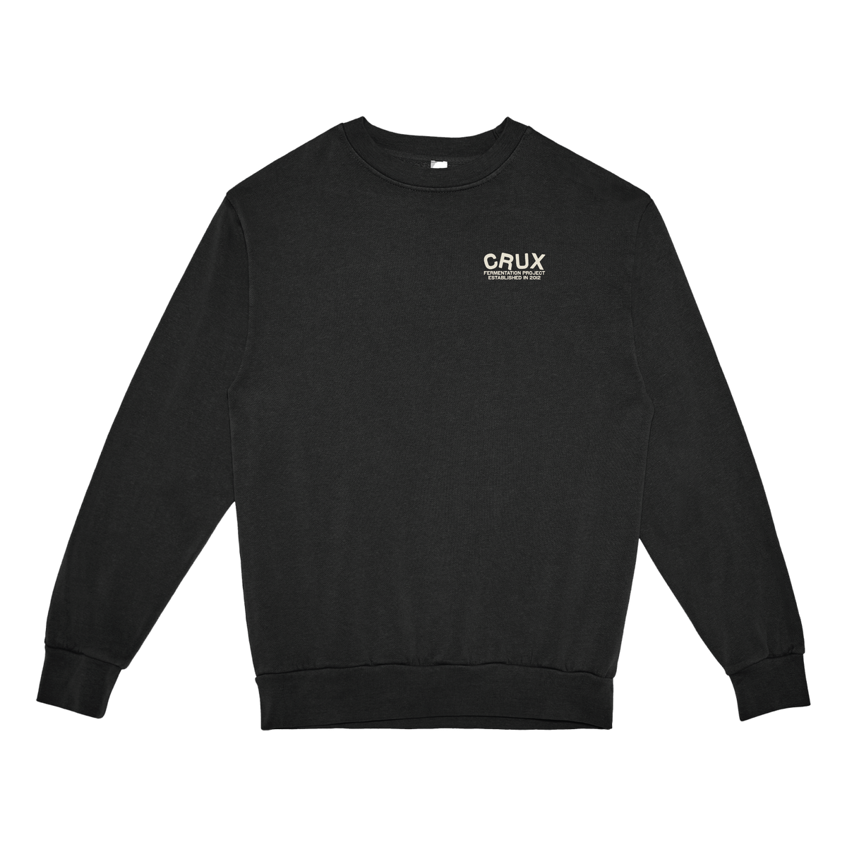 All Roads Lead Here Crux Crewneck | Black
