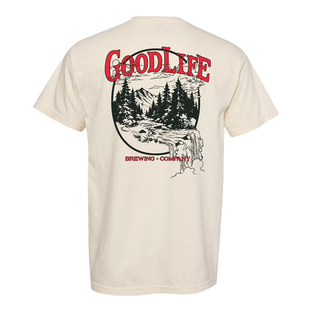 GoodLife Waterfall Tee | Ivory