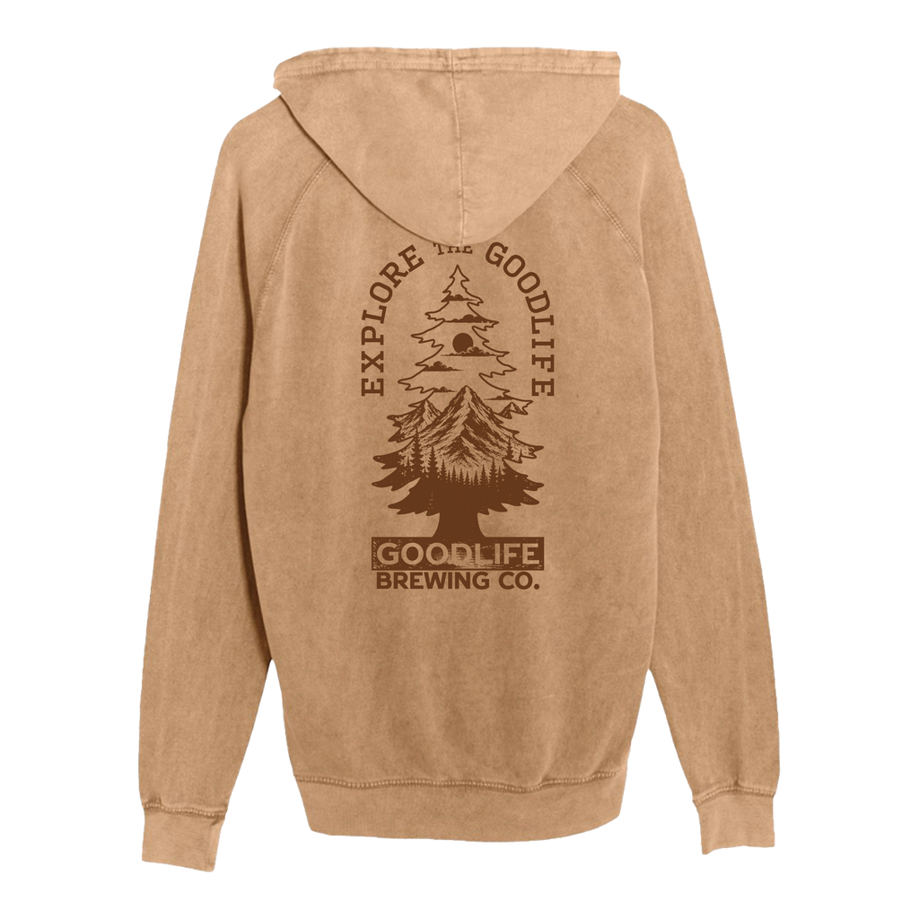 Explore The Goodlife Hoodie | Camel