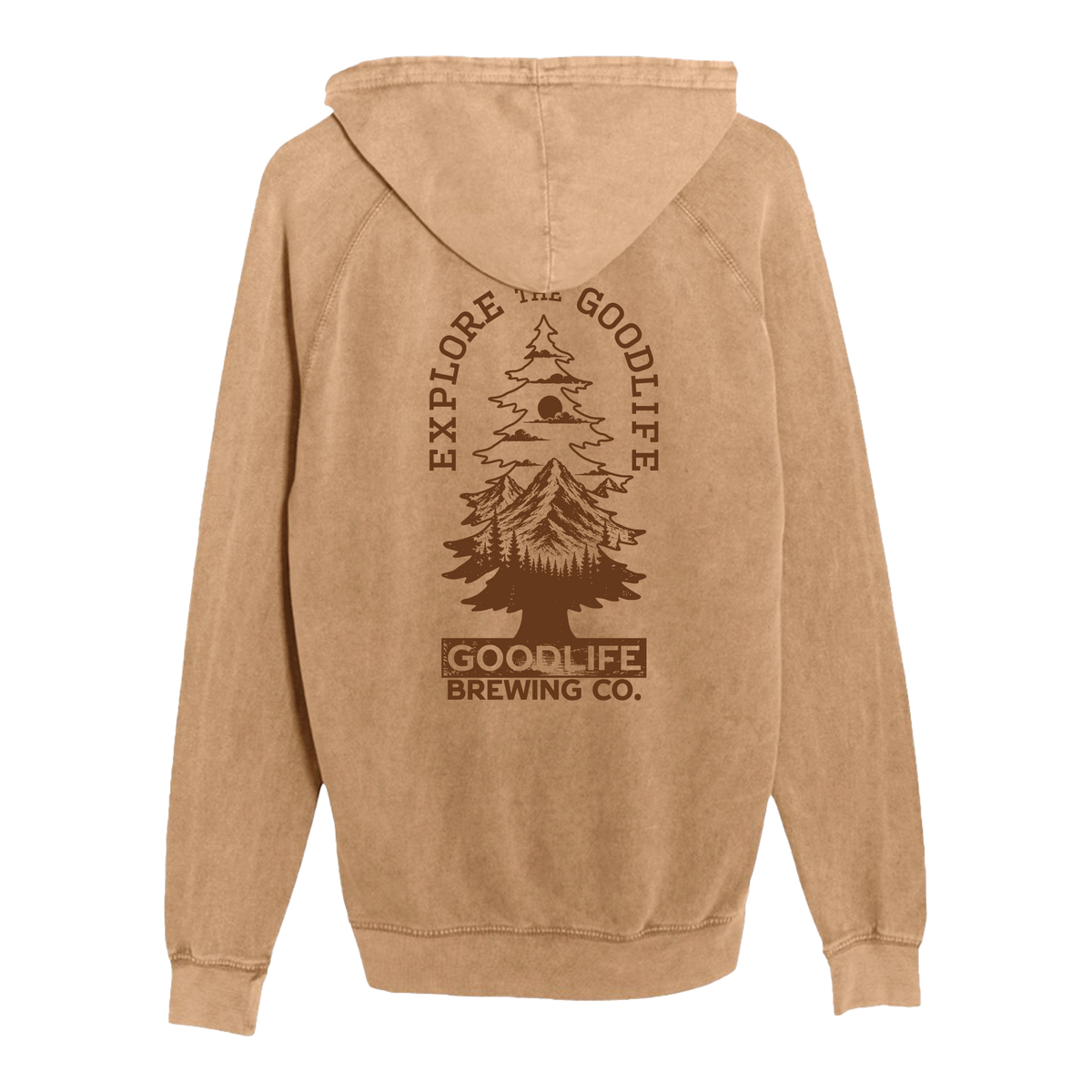 Explore The Goodlife Hoodie | Camel