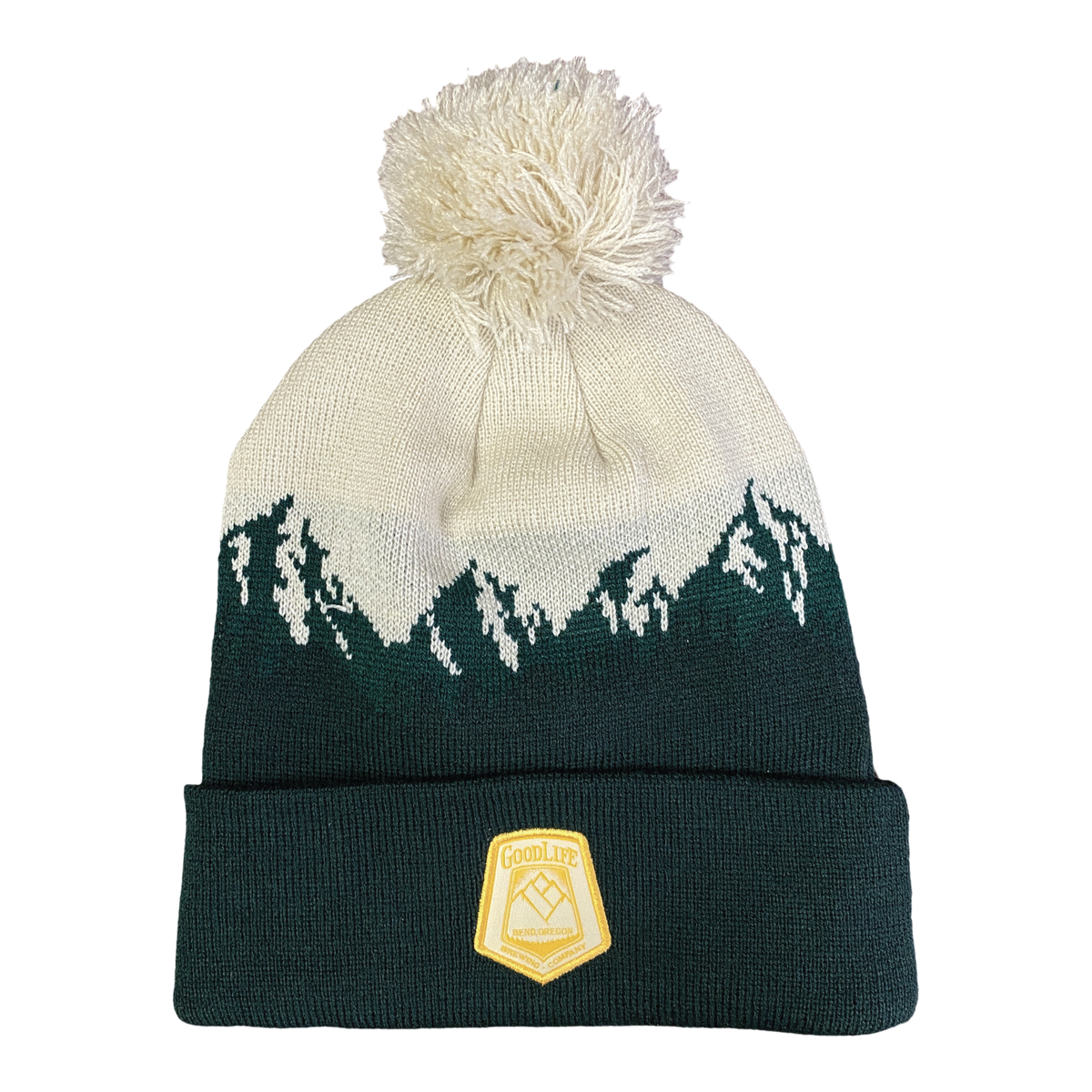 GoodLife Patch Pom Beanie