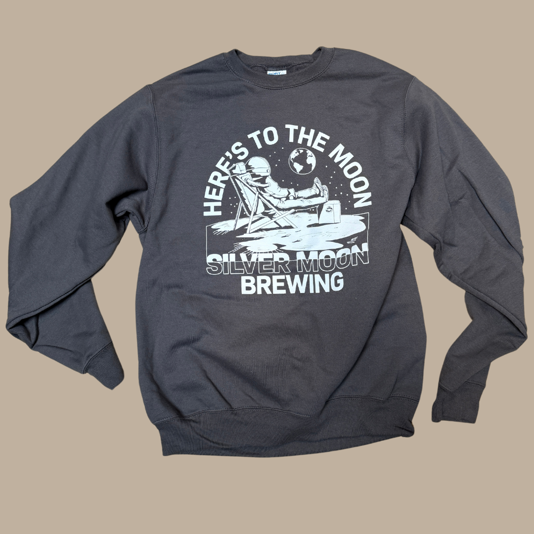 Here's to the Moon Crew | Light Gray