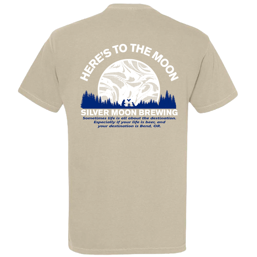 Here's to the Moon Tee | Khaki