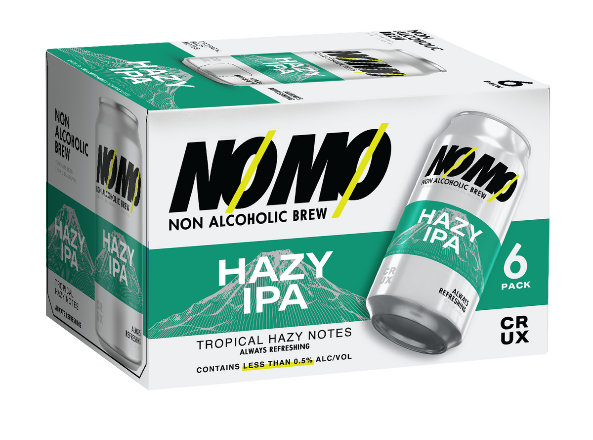 NØMØ Non-Alcoholic Hazy IPA - 6 Pack