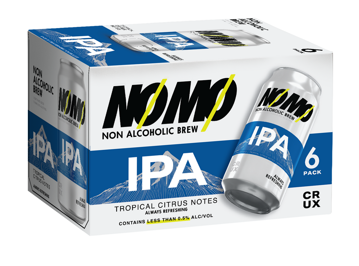 NØMØ Non-Alcoholic IPA - 6 Pack