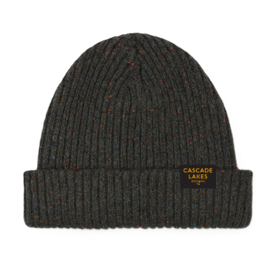 Speckled Woven Label Beanie