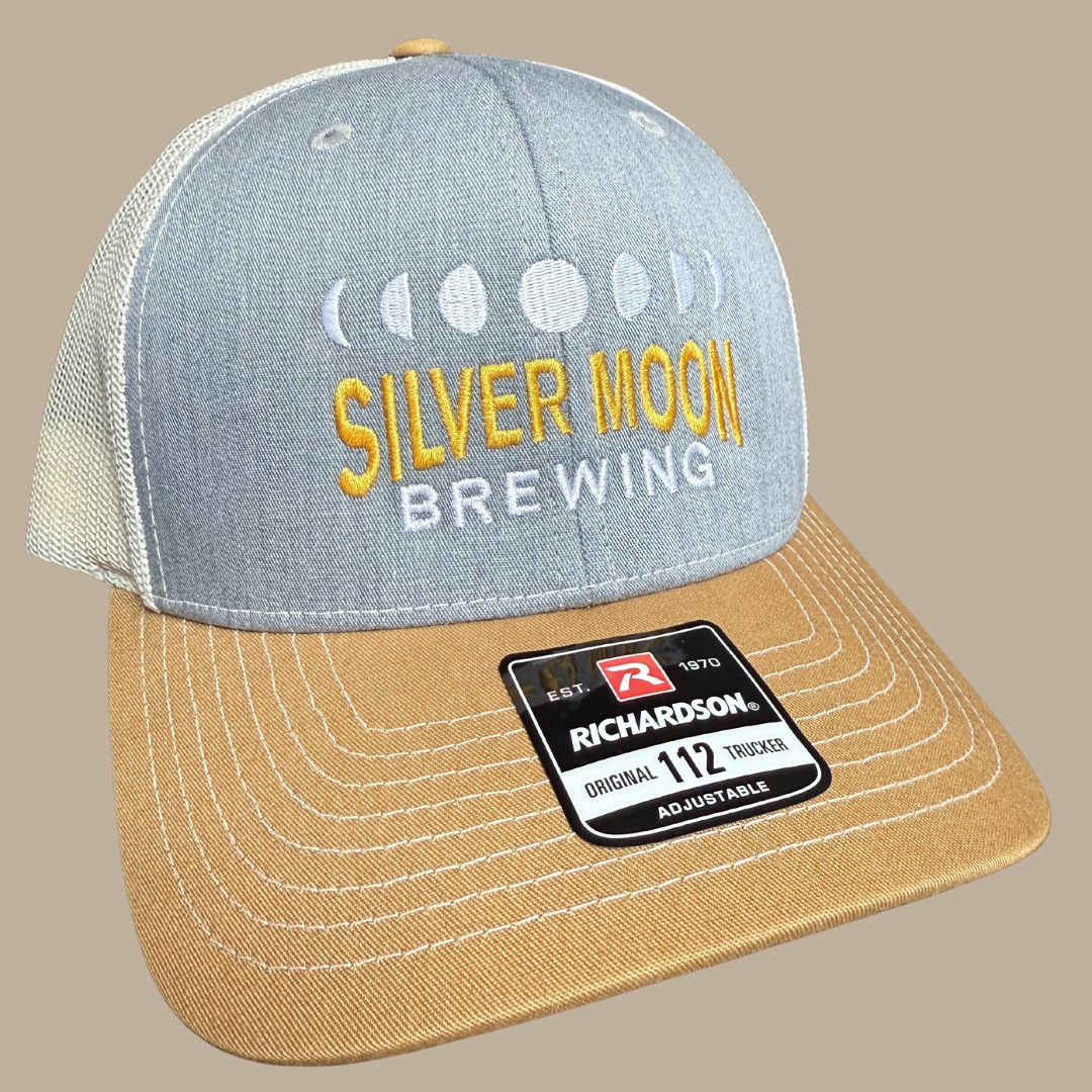 SMB Mesh Back Trucker Cap | Gray/Tan